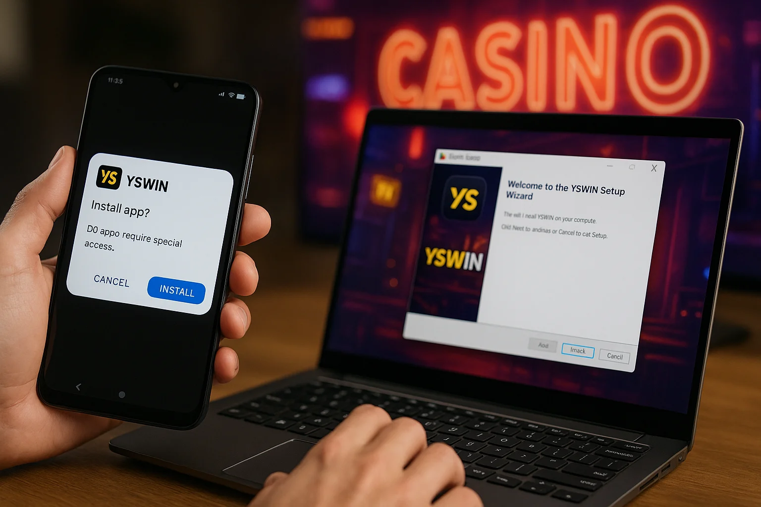 Baixar o YSWIN Cassino App