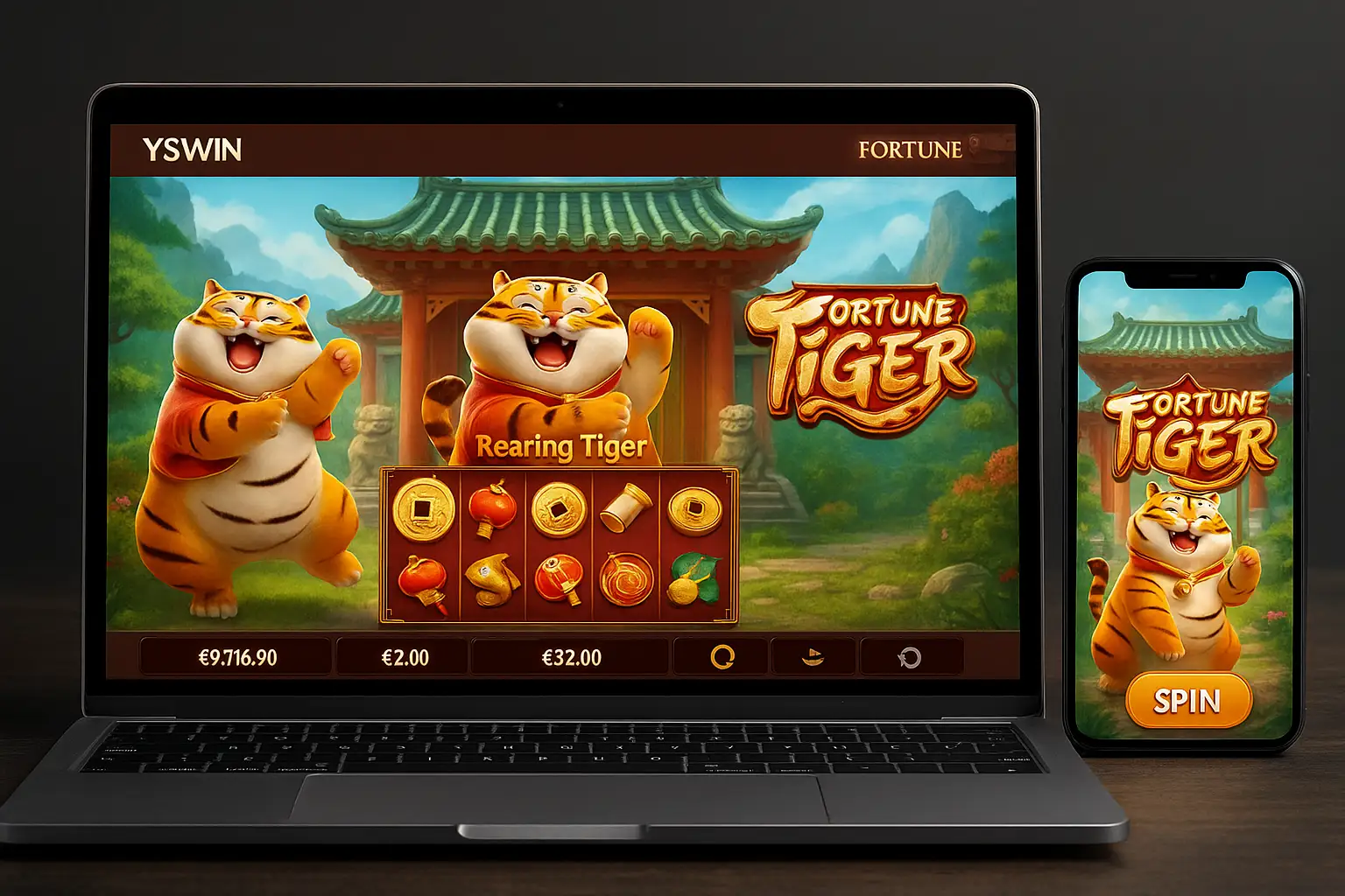 Fortune Tiger é um jogo imperdível no YSWIN Casino