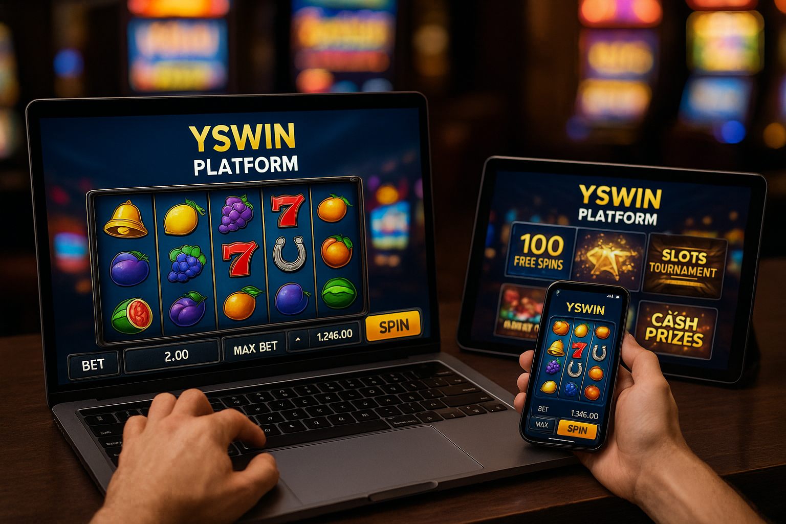 Jogos de Slot no Casino Online YSWIN