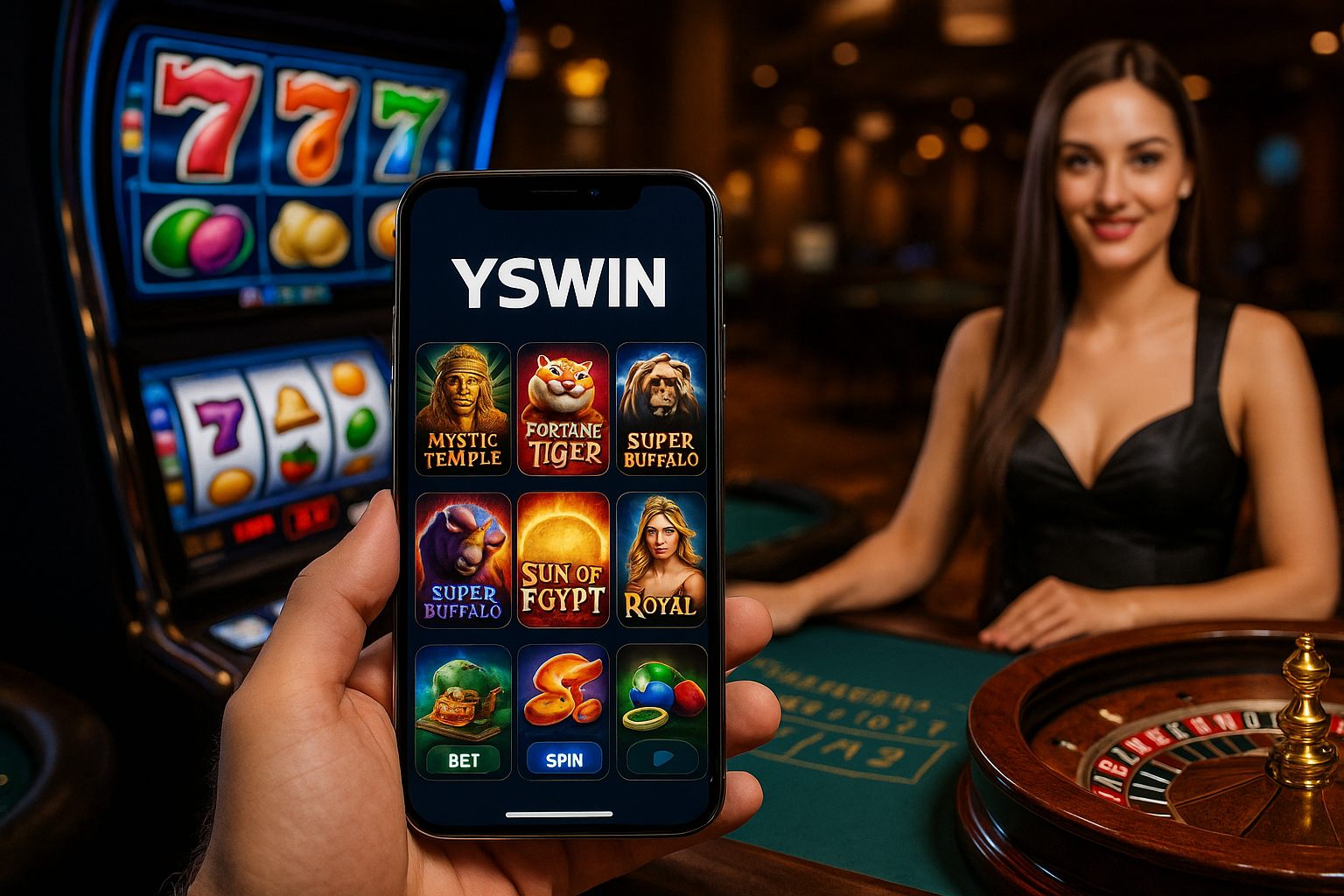 Jogos de cassino online YSWIN